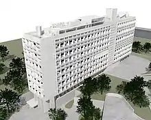 Reconstruction by Philipp Mohr of Corbusier's original design from 1956.