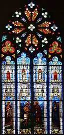 Windows of Tours Cathedral (14th century)