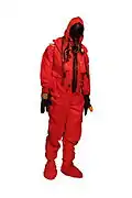 The Submarine Escape Immersion Equipment suit Mk 8F