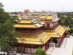 Wehart  Chamrun Residential Hall, built in King Rama V period, located at Bang Pa-In Royal Palace