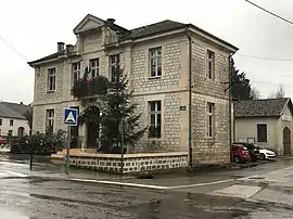The town hall in Villers-Farlay