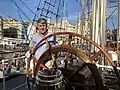 Andi Manser, captain of Stad Amsterdam, Marseille October 2018
