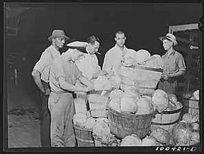 District grocery Store warehouse – Produce