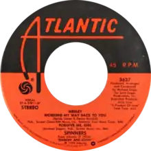 Side-A label by Atlantic Records