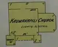 Kaumakapili Church in 1914 Sanborn fire insurance map