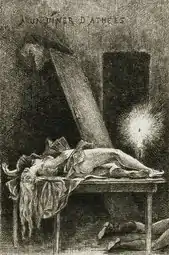 At a Dinner of Atheists, (1882–86) etching (12.38 x 8.73&nbsp;cm) Los Angeles County Museum of Art