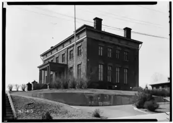 Exterior view from east