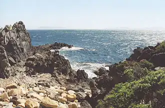 The north side of the Blouklip ridge from the bottom of the path