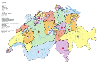 Swiss cantons