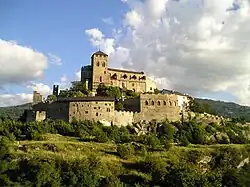 View of the Basilique de Valère.