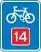 National Cycle Network Route 4 sign